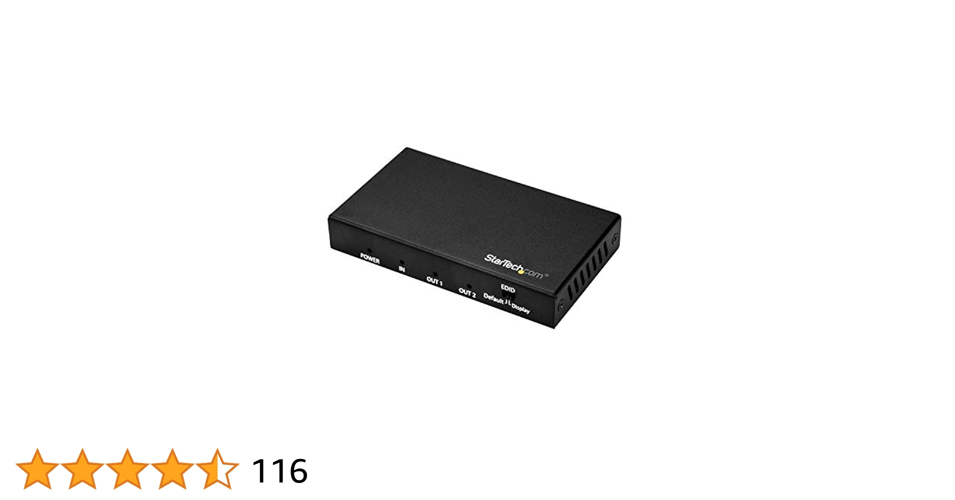 Amazon.co.jp: StarTech.com HDMI分配器 1入力2出力 4K/60Hz